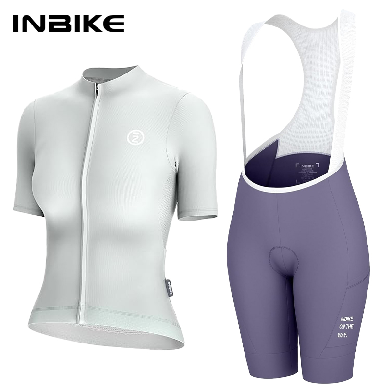Padded Cycling Shorts - INBIKE Women's Cycling Jersey Set Road