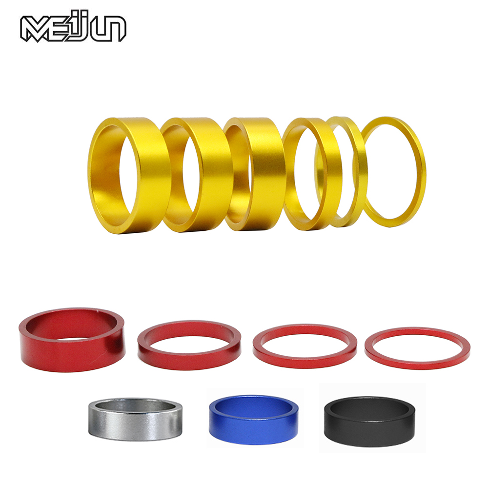 Bike Stem Riser - 6Pcs/Set 10mm MTB Road Bike Stem