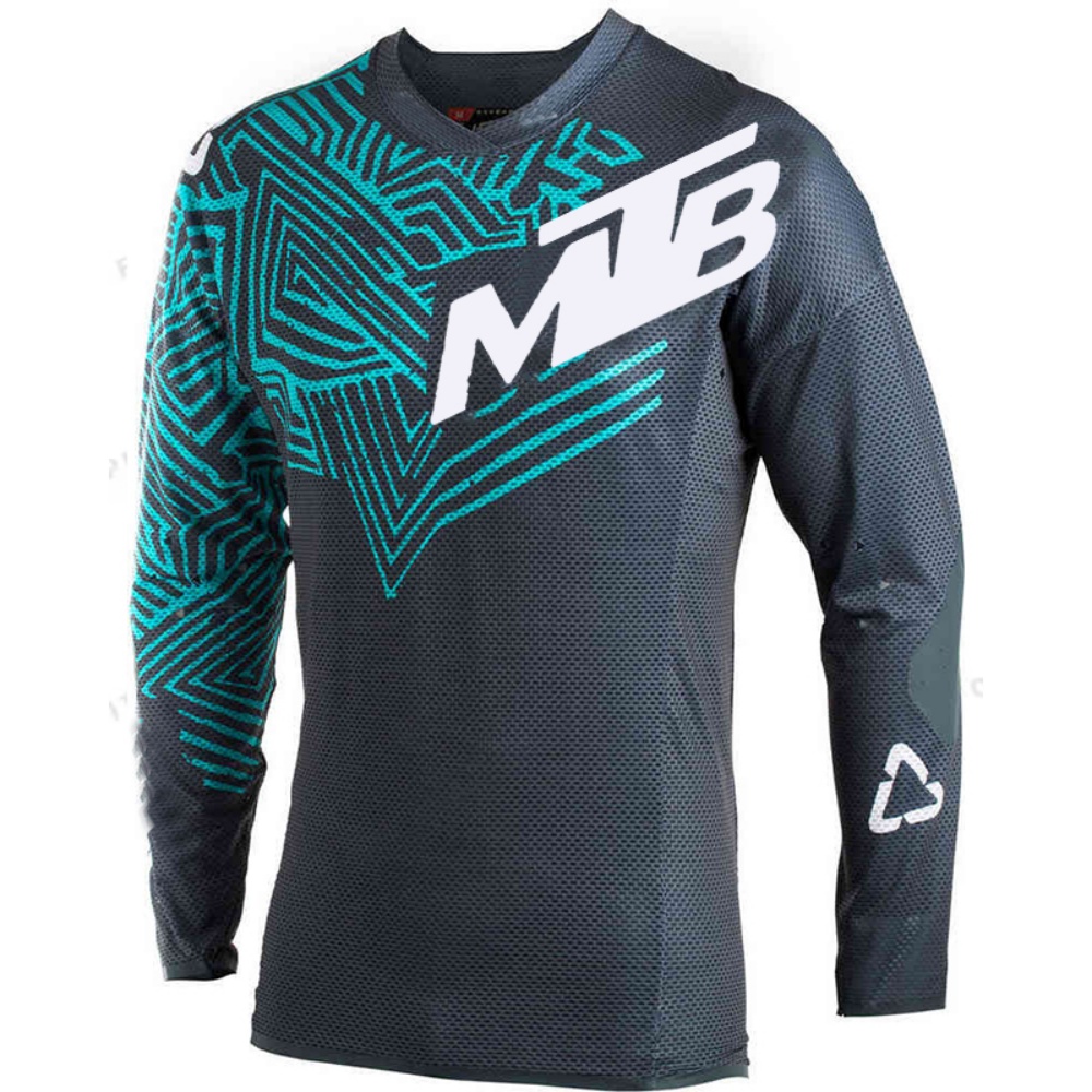 Cycling Gear Usa - Outdoor Cycling Long-Sleeve Top MTB Print