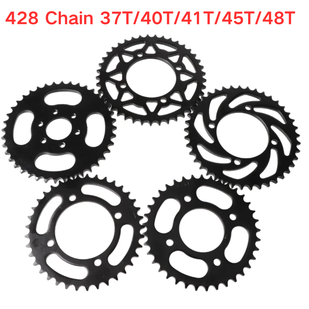 Cycling Quads - 428 Link 37T/40T/41T/45T/48T Motorbike Back Sprocket