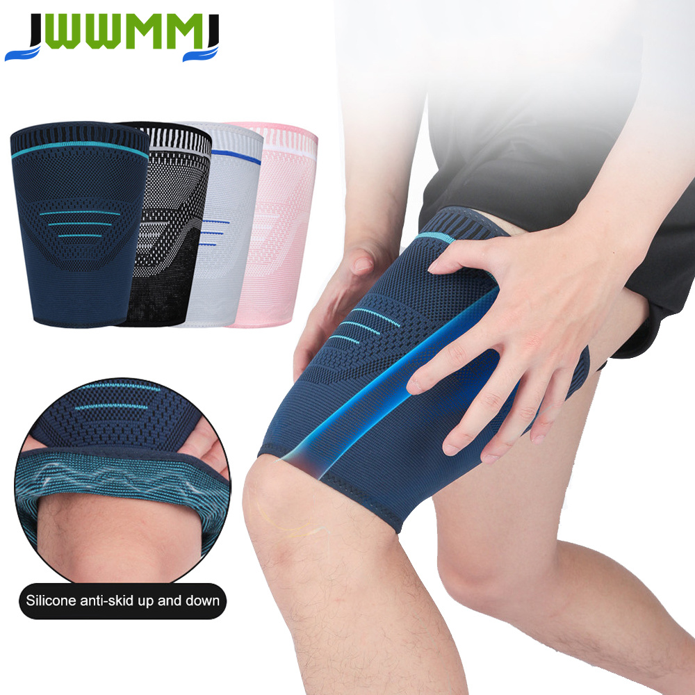 Cycling Quads - 1/2Pcs Thigh Compression Sleeves, Quad and