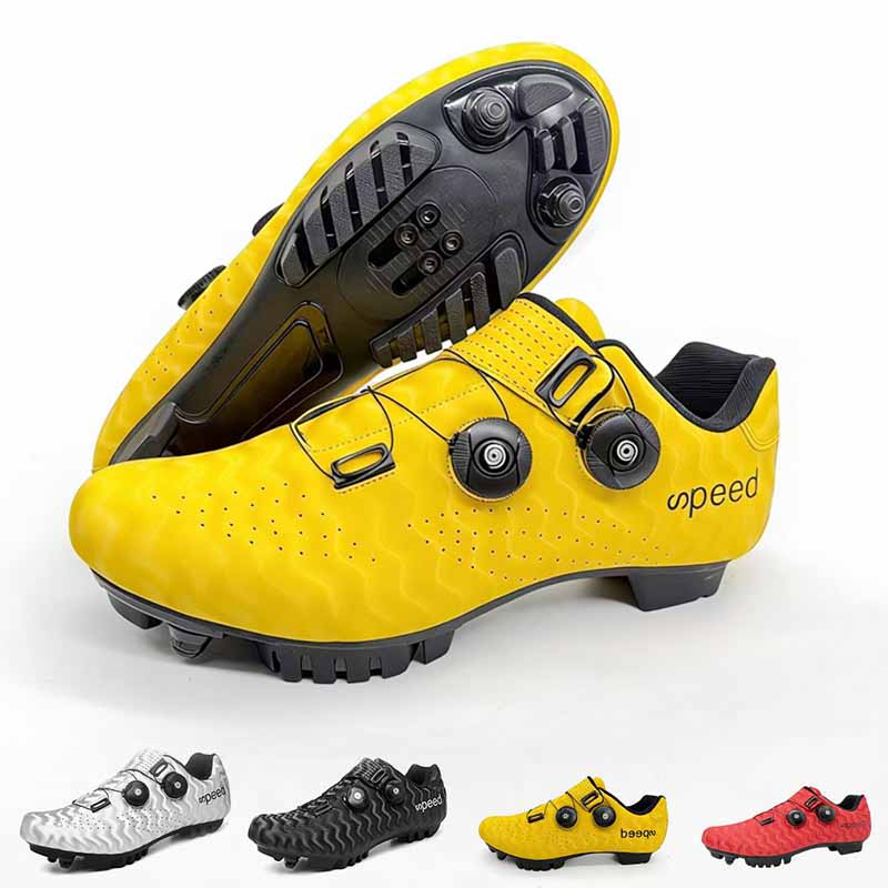 Mtb Pedals - Men Breathable Cycling Shoes MTB Mountain