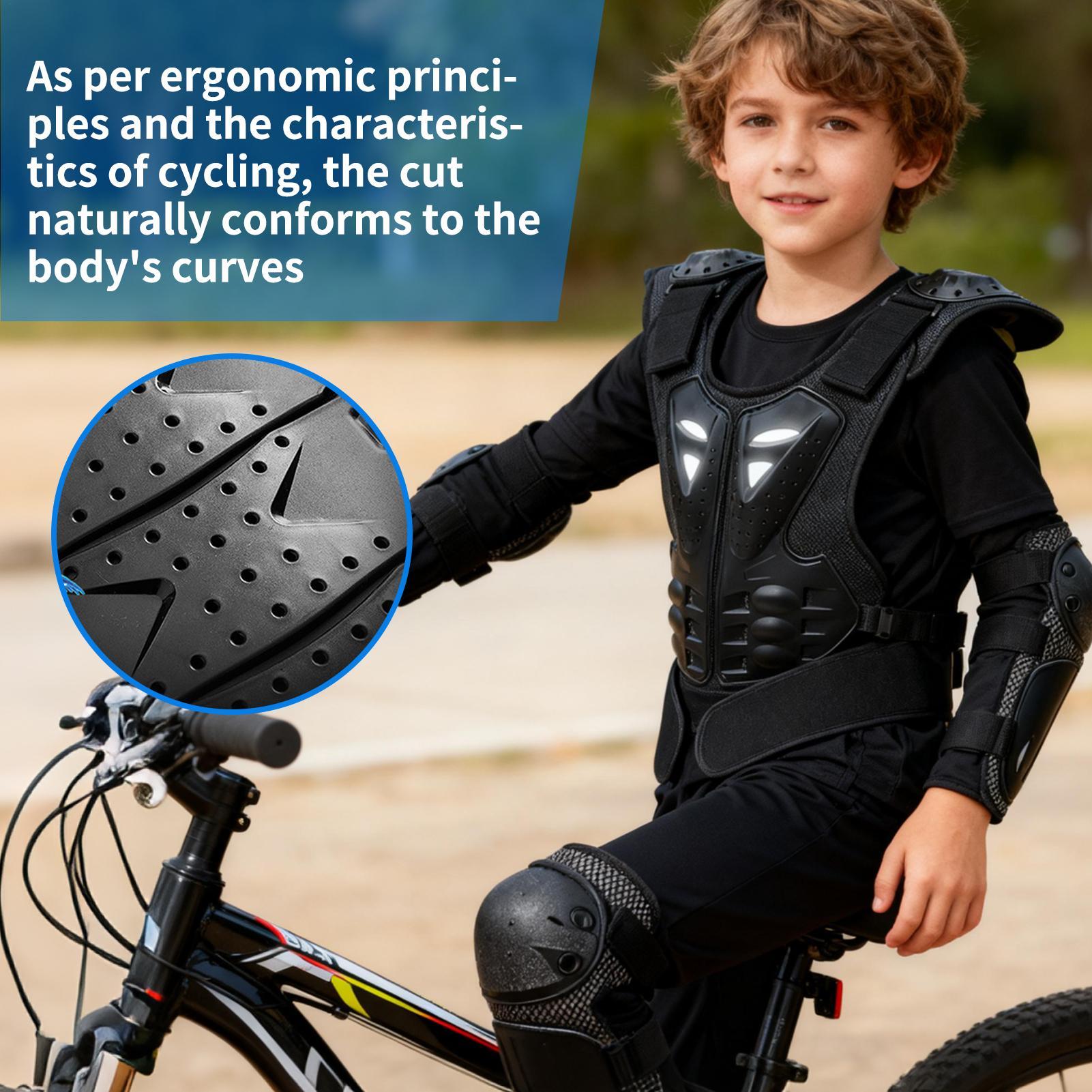 Youth Motocross Gear Chest Pro - Cycling Gear For Kids ulasan dan harga