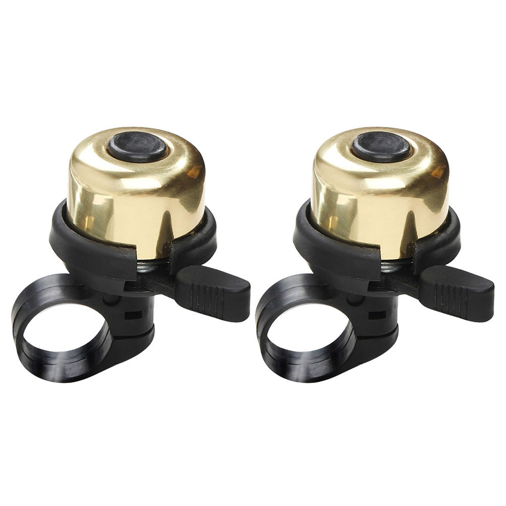 2Pcs Loud Mini Bike Bell Coppe - Road Cycling Essential Gear ulasan dan harga