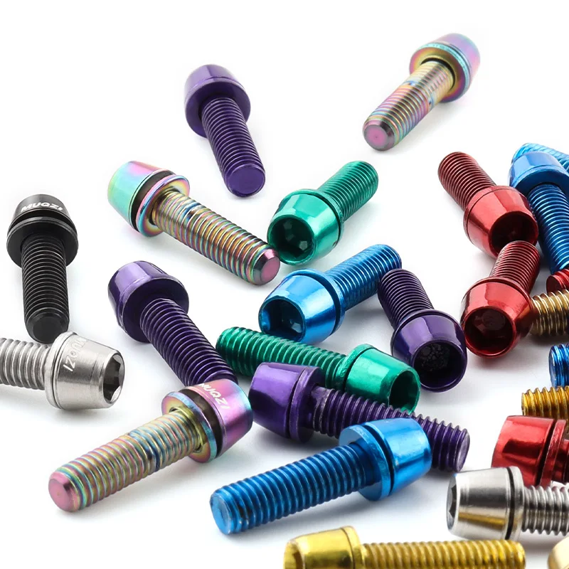 MUQZI 6pcs Stem Bolts M5x17mm  - Bike Stem Riser ulasan dan harga
