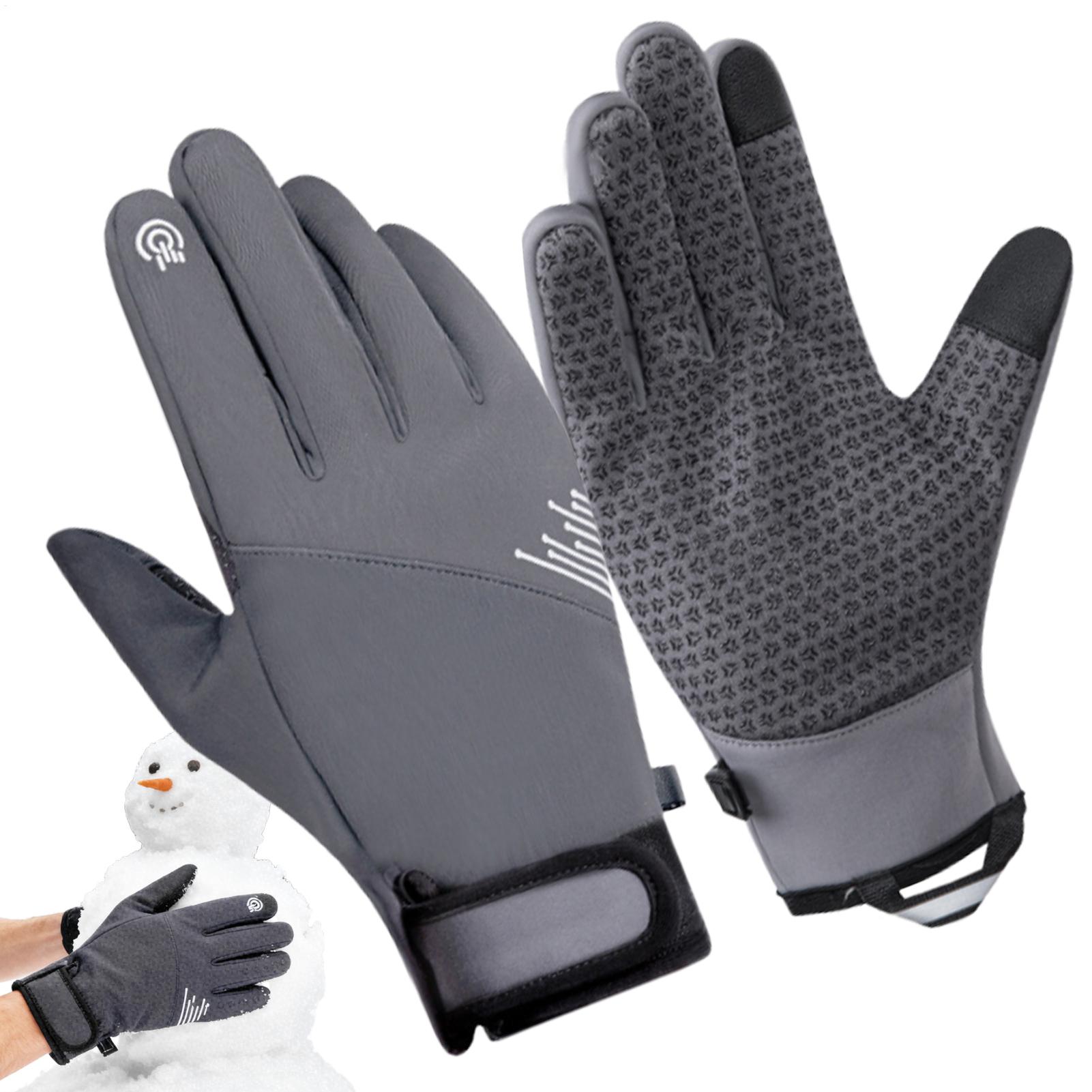 Winter Gloves Windproof Touchs - Cycling Gear Cold Weather ulasan dan harga