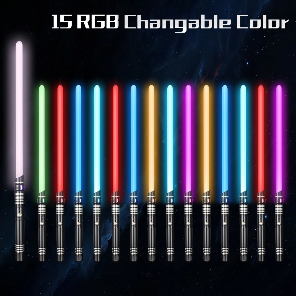 HH 15-Color LED Light Saber Al - Cycling Quads ulasan dan harga