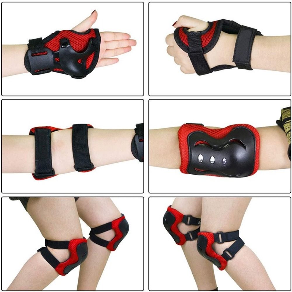 Kids Helmet Knee Elbow Pads Wr - Cycling Gear For Kids ulasan dan harga