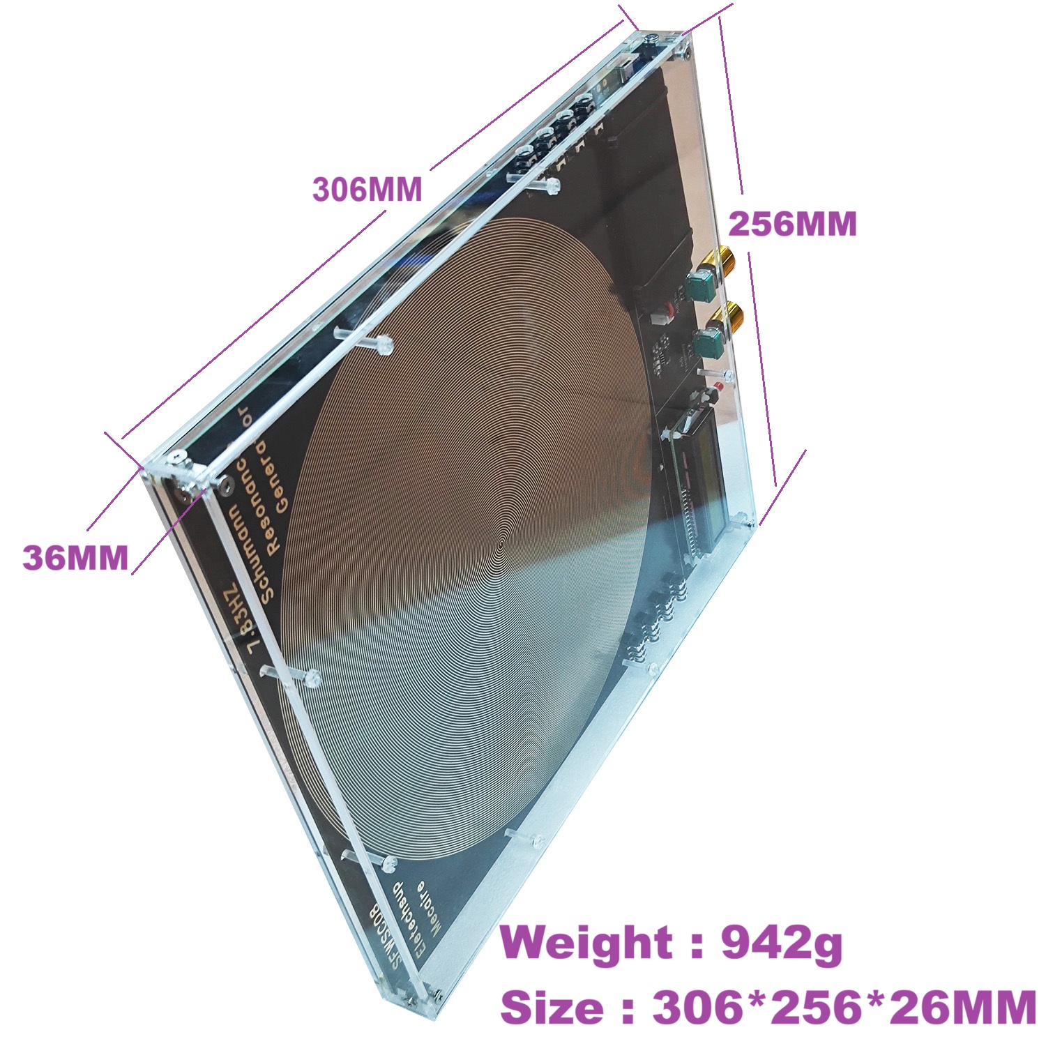 8CH 250MM Huge Antenna Schuman - Cycling Quads ulasan dan harga