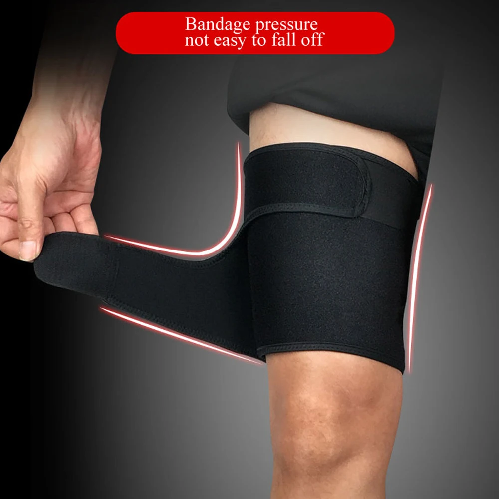 1Pcs Thigh Brace - Hamstring Q - Cycling Quads ulasan dan harga