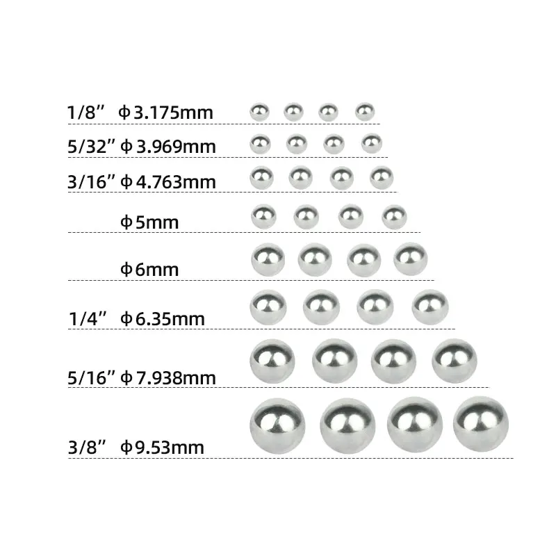 144/20pcs Bicycle Steel Balls  - Mtb Pedals ulasan dan harga