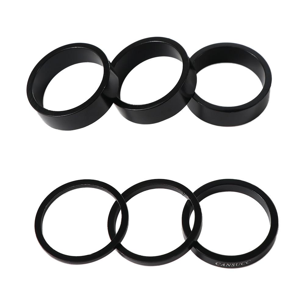 6pcs/set Headset Riser Aluminu - Bike Stem Riser ulasan dan harga
