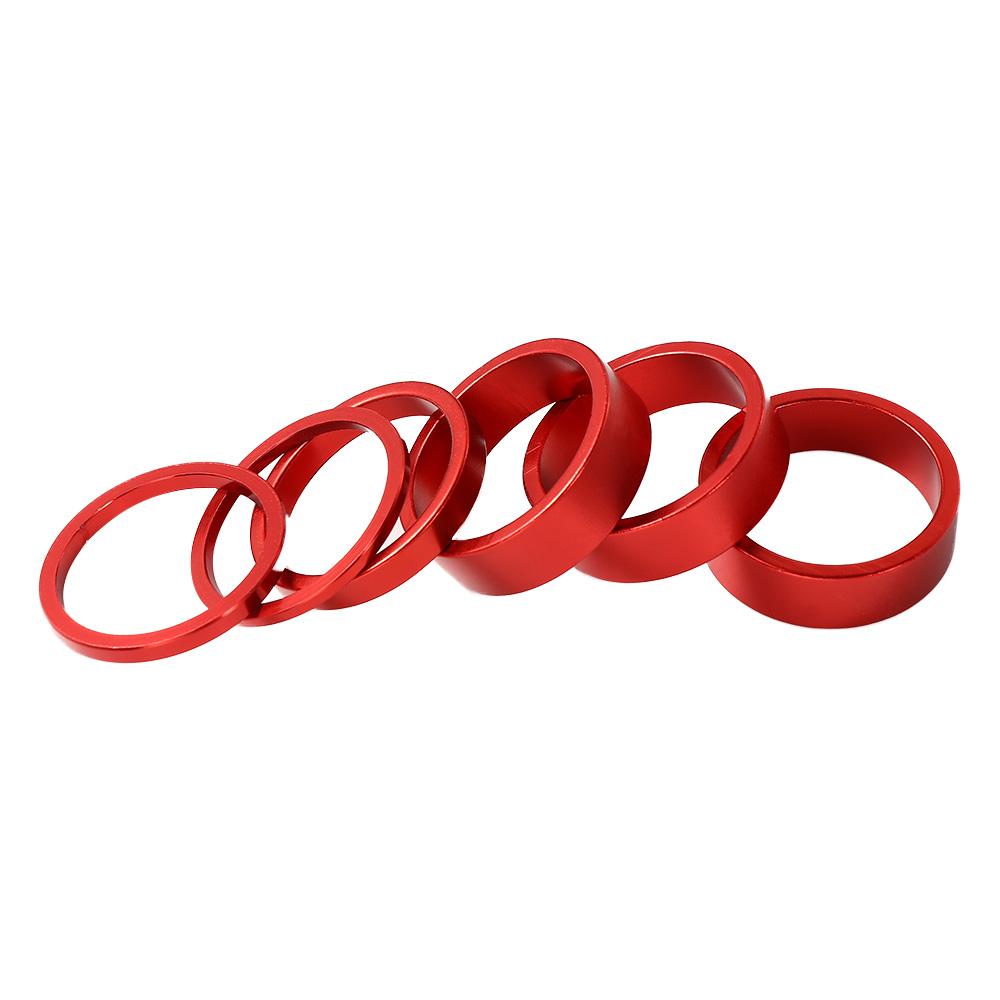6pcs/set Headset Riser Aluminu - Bike Stem Riser ulasan dan harga