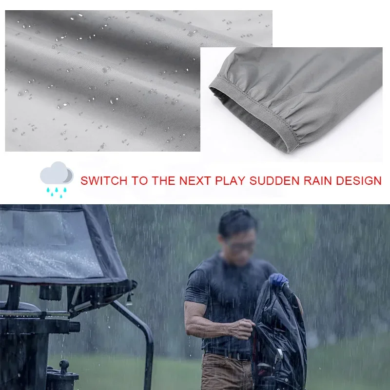Golf Raincoat Lightweight Jack - Cycling Gear In Rain ulasan dan harga