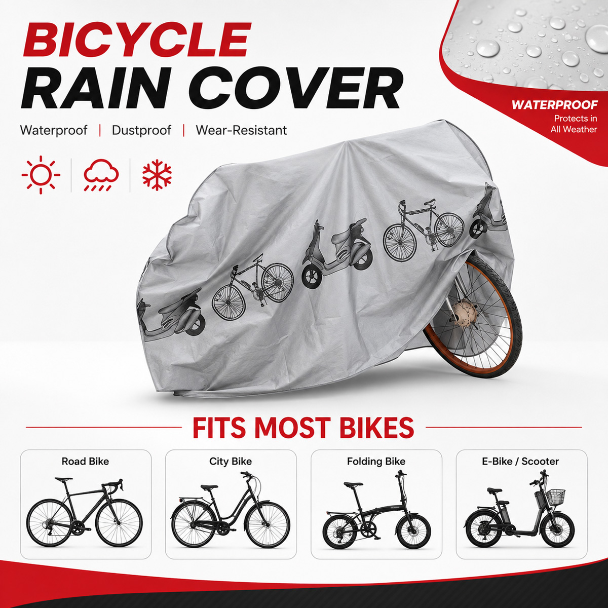 PINMOAP Universal Bicycle Rain - Cycling Gear In Rain ulasan dan harga
