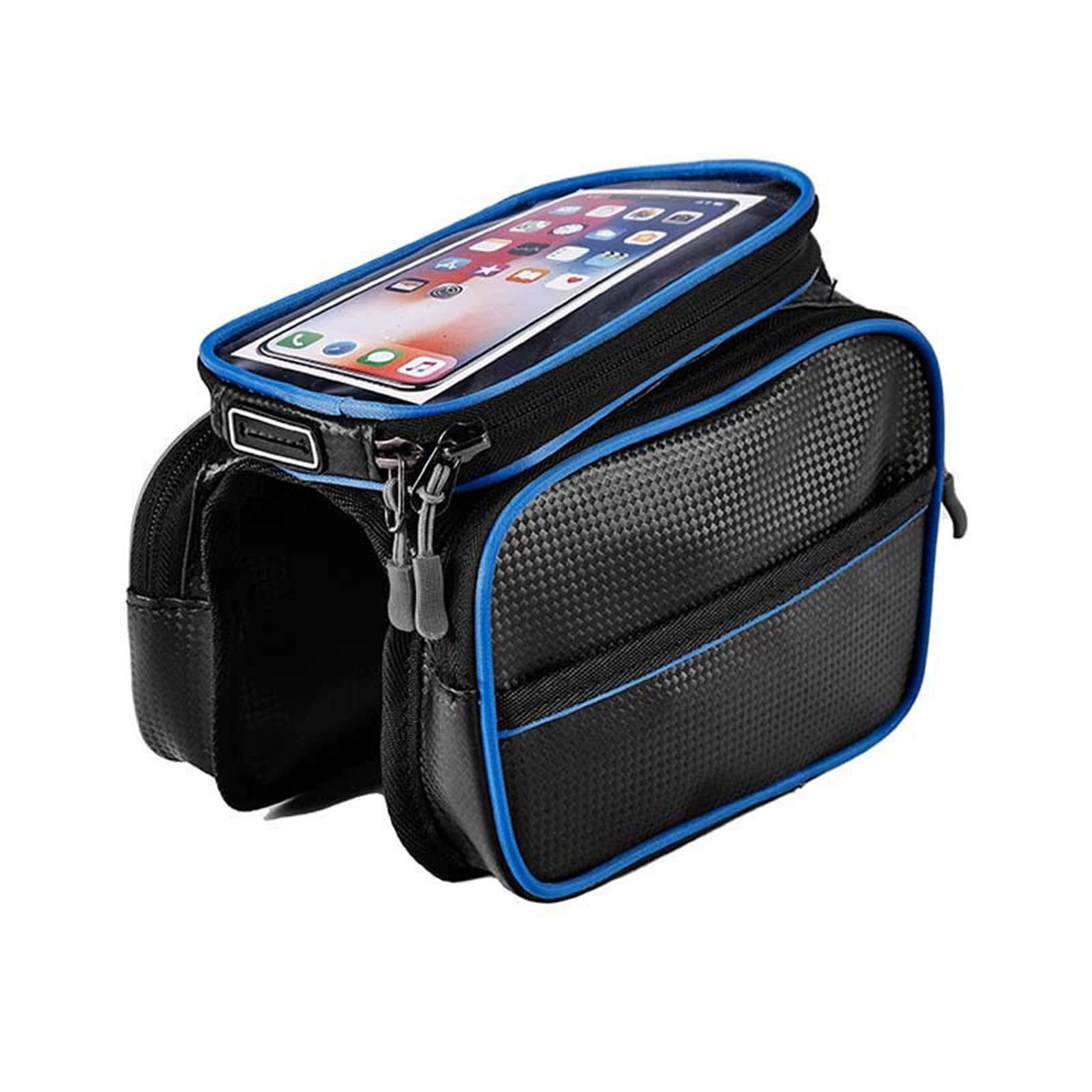 Cycling Front Frame Tube Bag f - Road Cycling Essential Gear ulasan dan harga