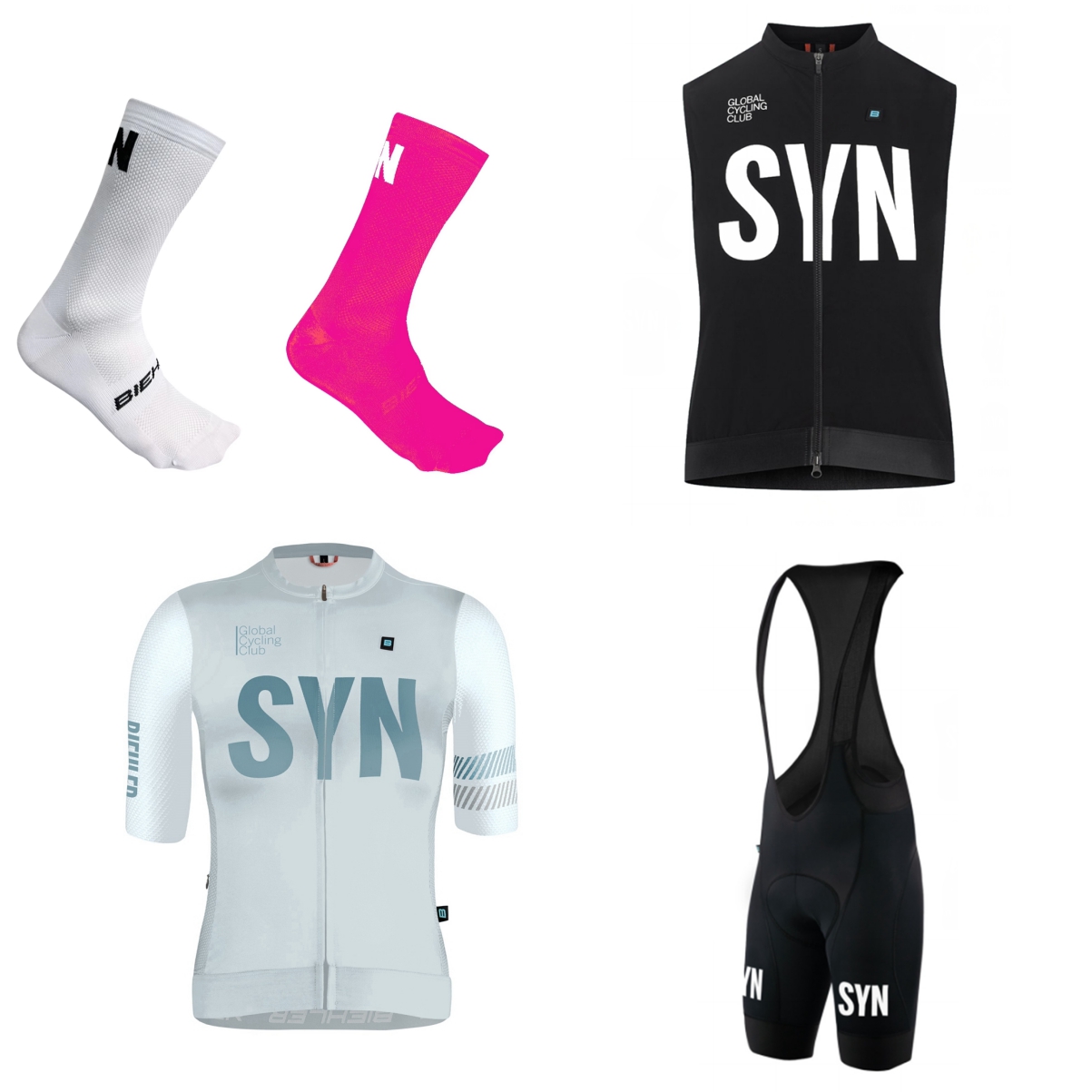 SYN Women's Short sleeve white - Cycling Gear Girls ulasan dan harga