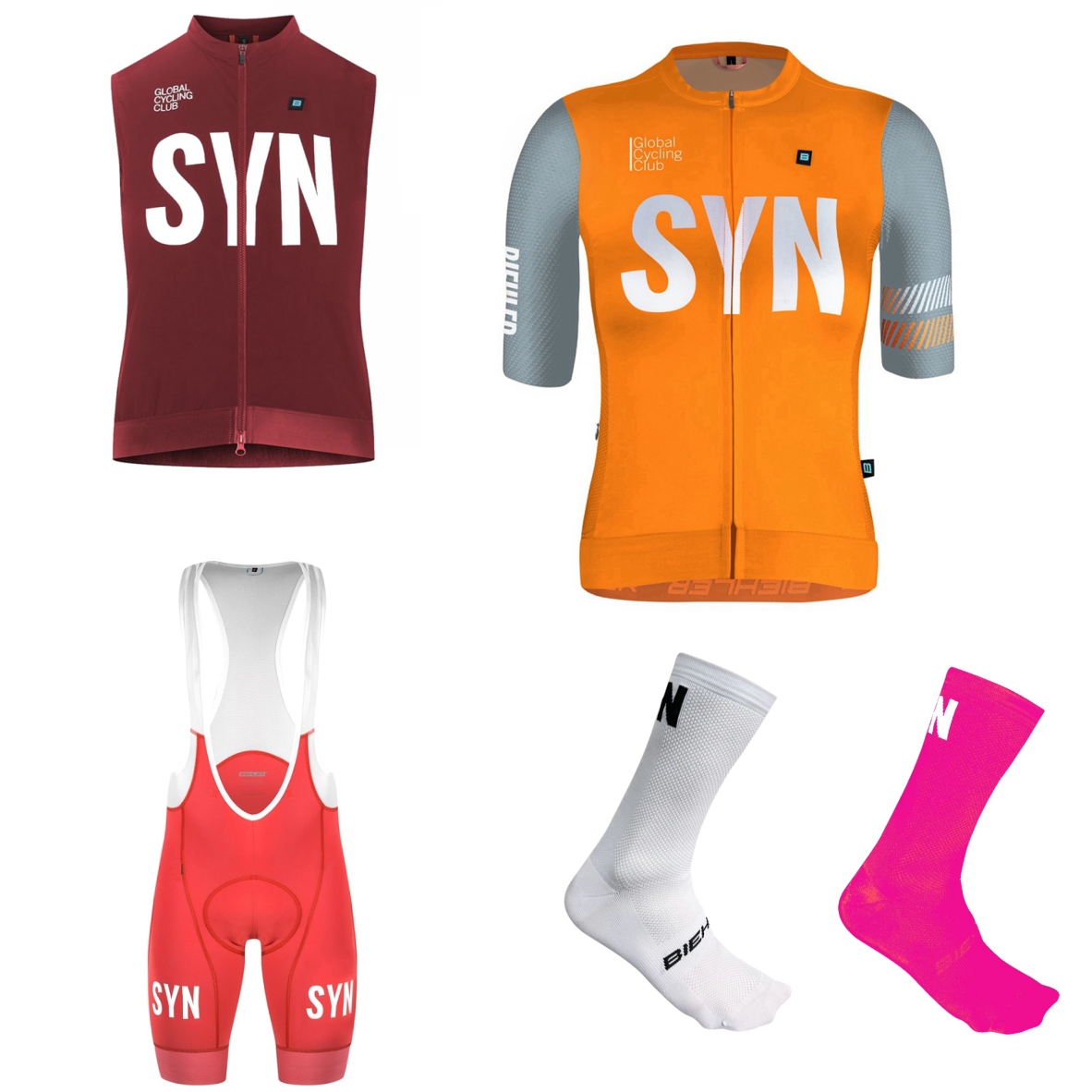 SYN Women's Short sleeve white - Cycling Gear Girls ulasan dan harga