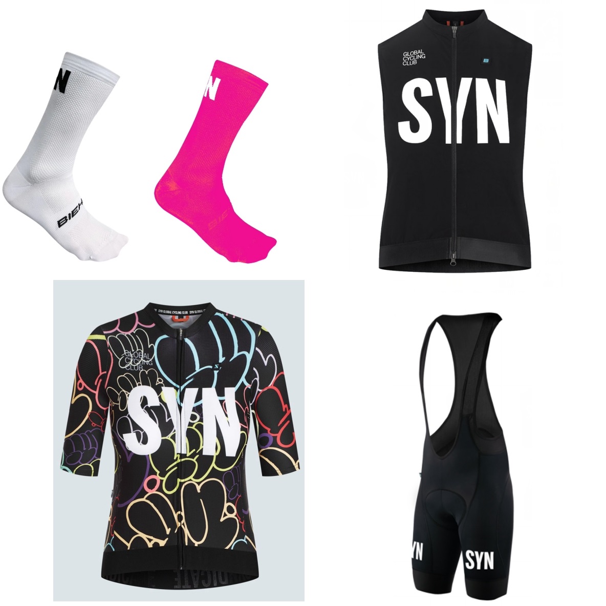 SYN Women's Short sleeve white - Cycling Gear Girls ulasan dan harga