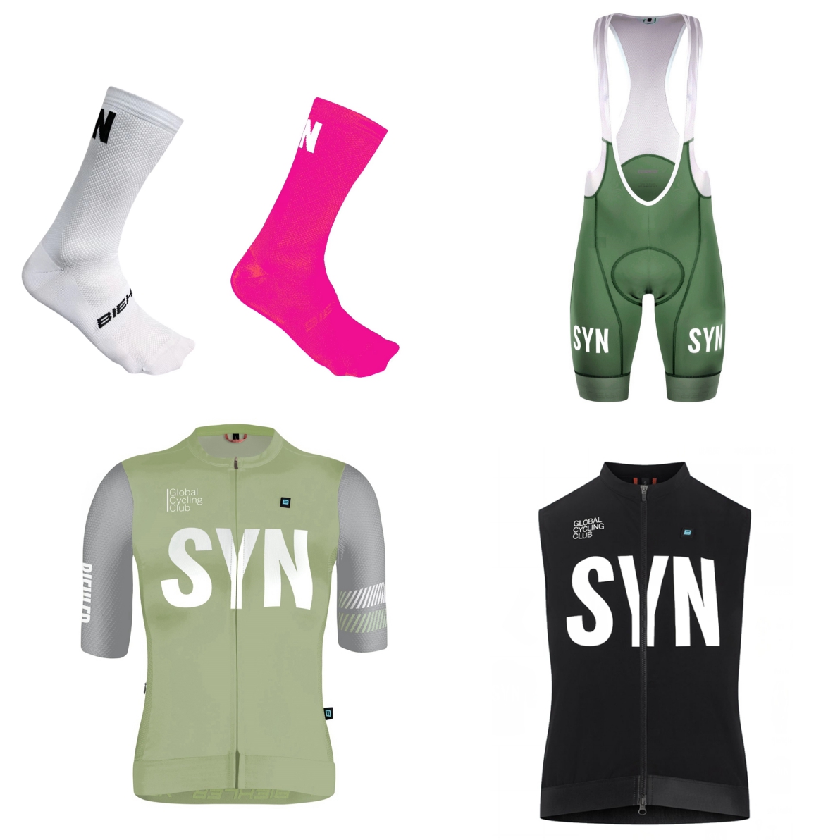 SYN Women's Short sleeve white - Cycling Gear Girls ulasan dan harga