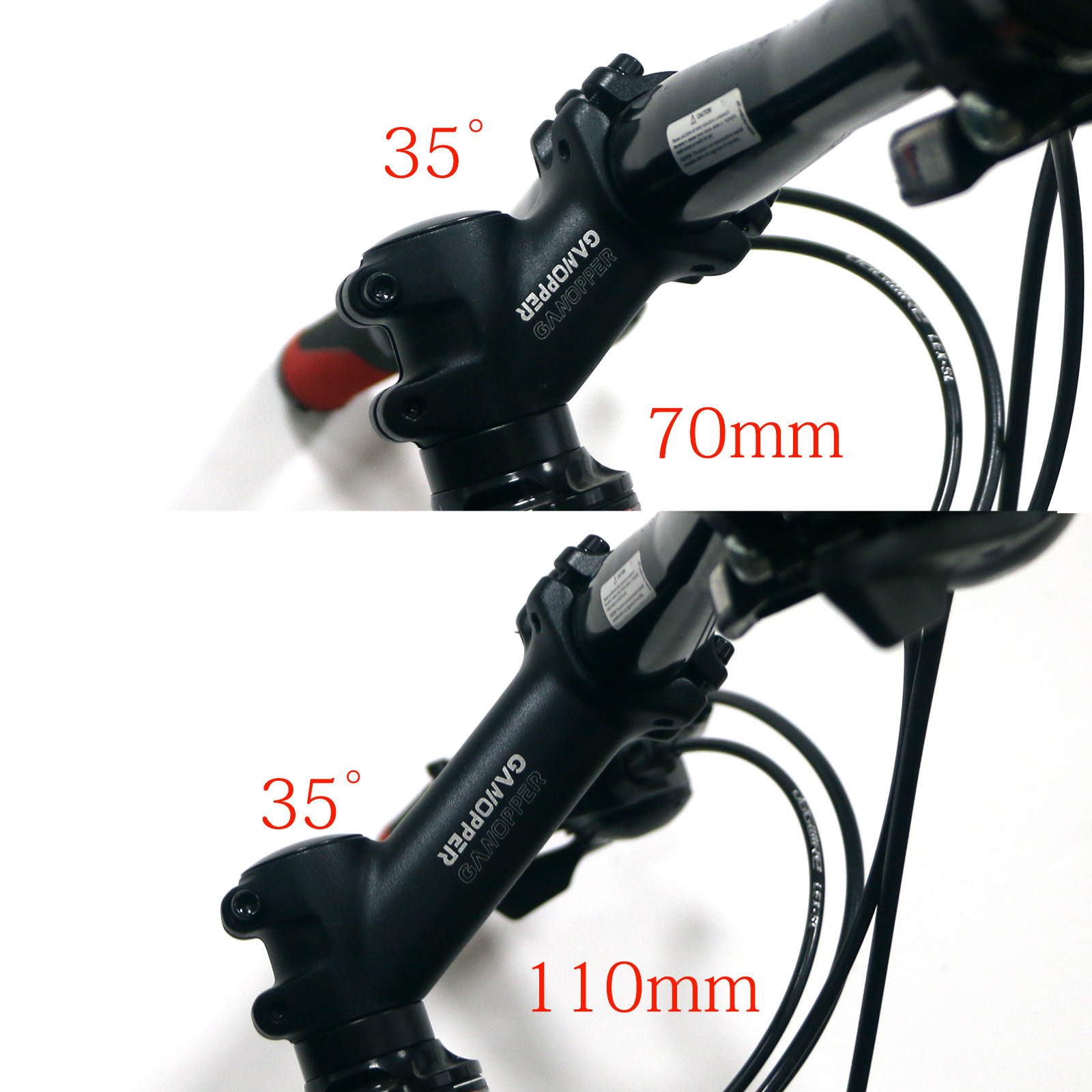 17 25 35 Degree Mountain Bike  - Bike Stem Riser ulasan dan harga