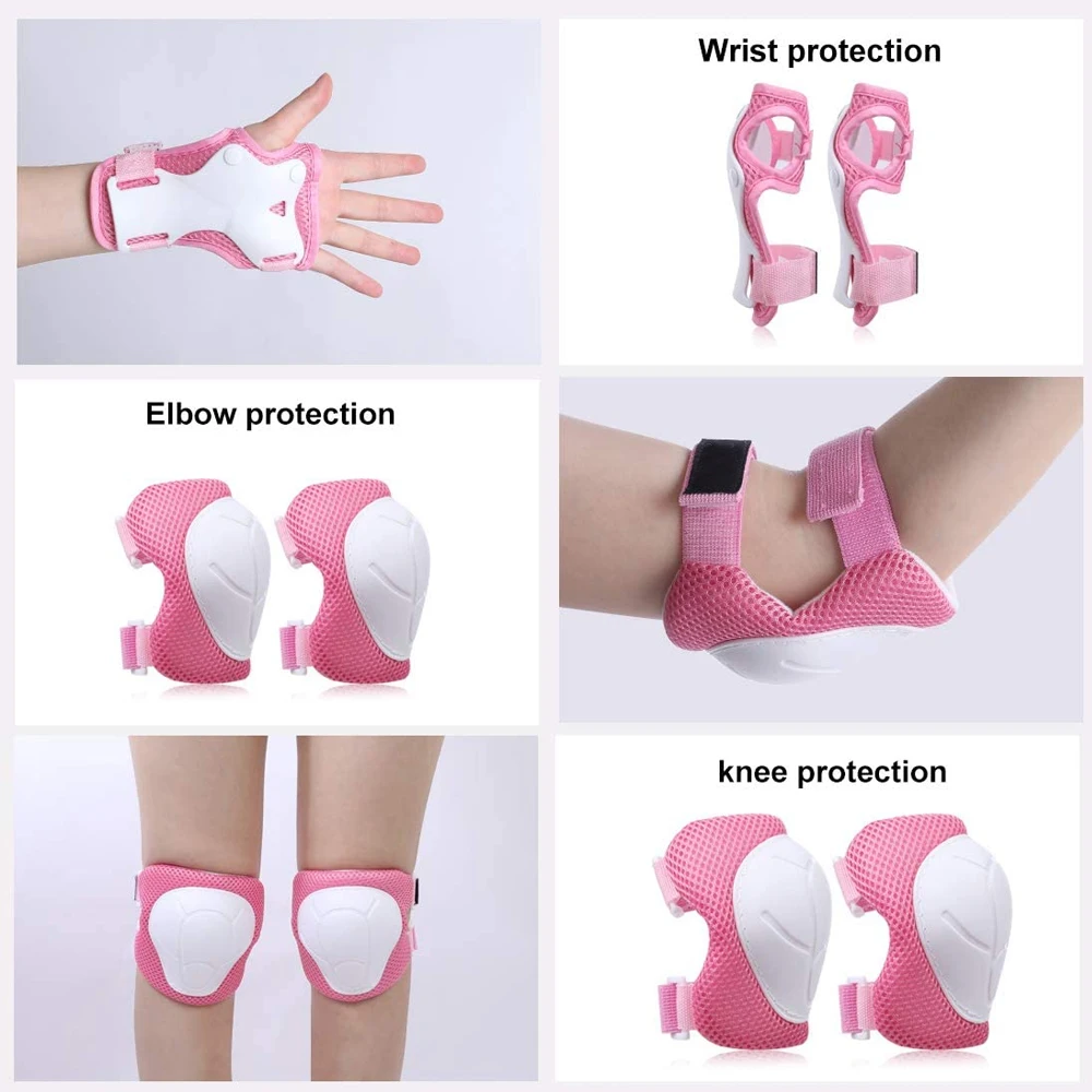 GOMOREON 6Pcs/Set Kids Knee Pa - Cycling Gear For Kids ulasan dan harga