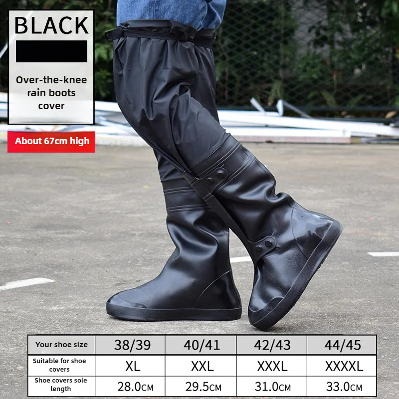Anti slip thickened wear-resis - Cycling Shoe Covers ulasan dan harga