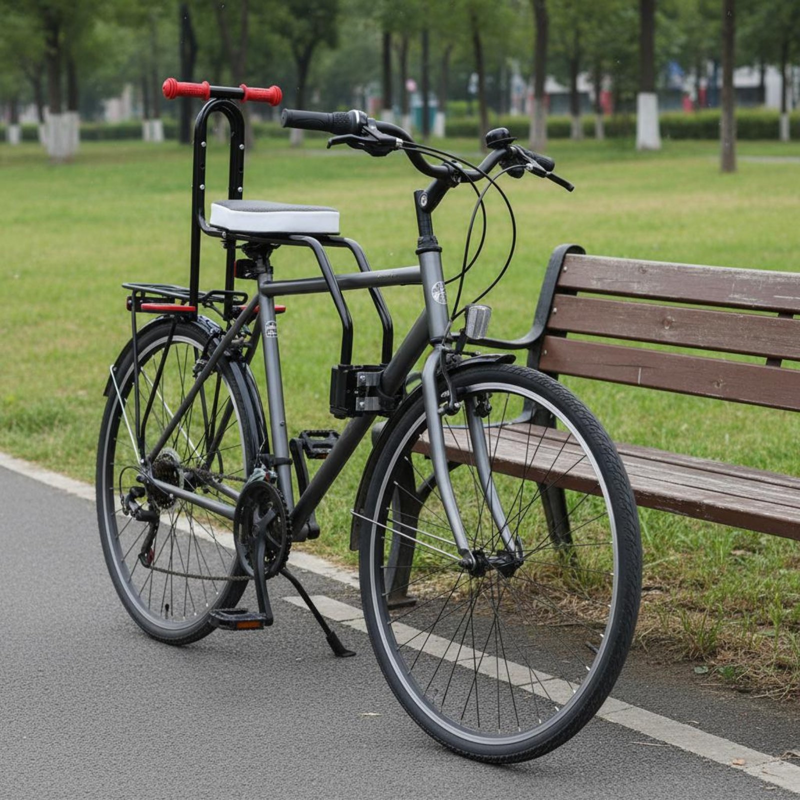 Kids Bike Seat Safe Guard Rail - Cycling Gear For Kids ulasan dan harga