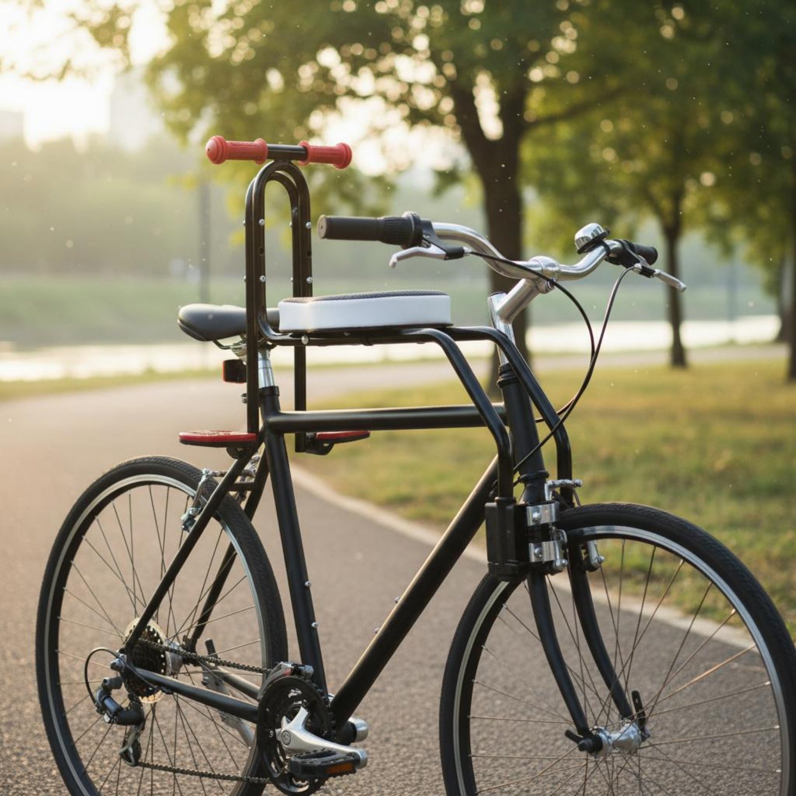 Kids Bike Seat Safe Guard Rail - Cycling Gear For Kids ulasan dan harga