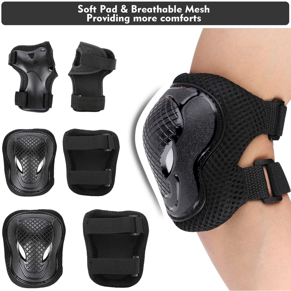 GOMOREON 6Pcs/Set Kids Safety  - Cycling Gear For Kids ulasan dan harga