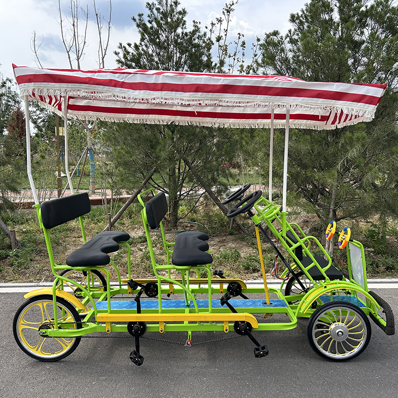 Four-wheeled Bicycle Quad Bike - Cycling Quads ulasan dan harga
