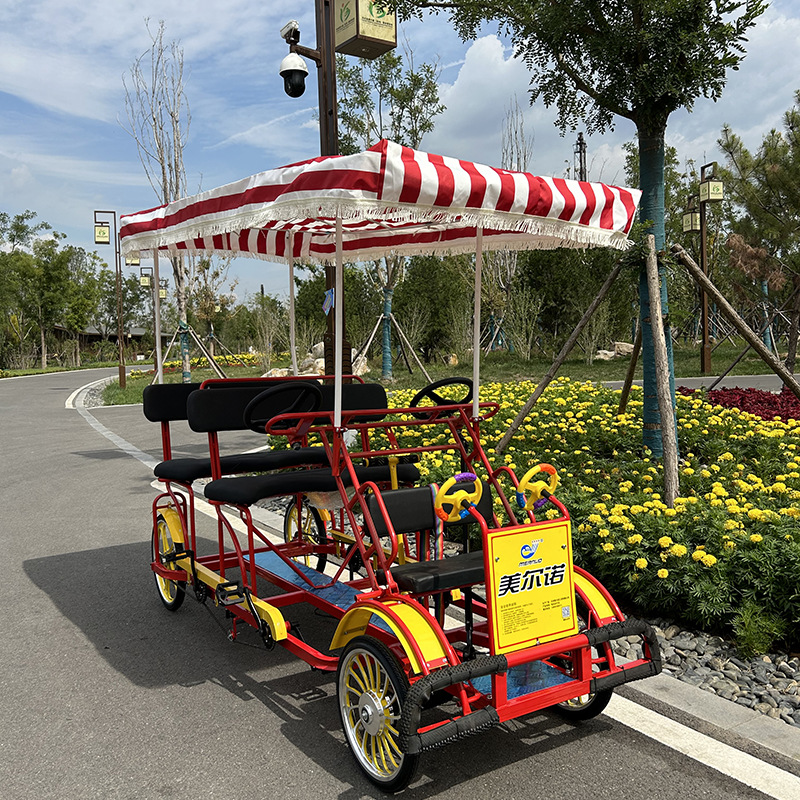 Four-wheeled Bicycle Quad Bike - Cycling Quads ulasan dan harga