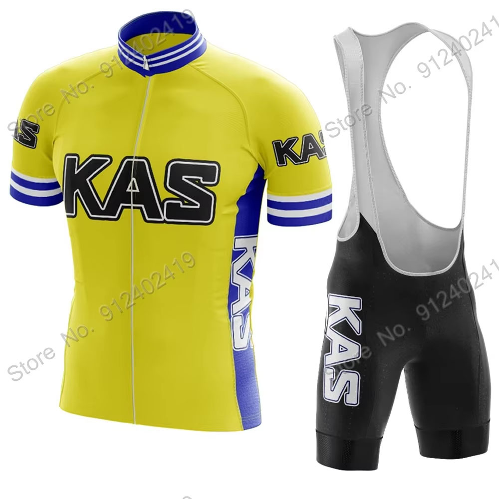 New Retro Kas Team 2026 Cyclin - Padded Cycling Shorts ulasan dan harga