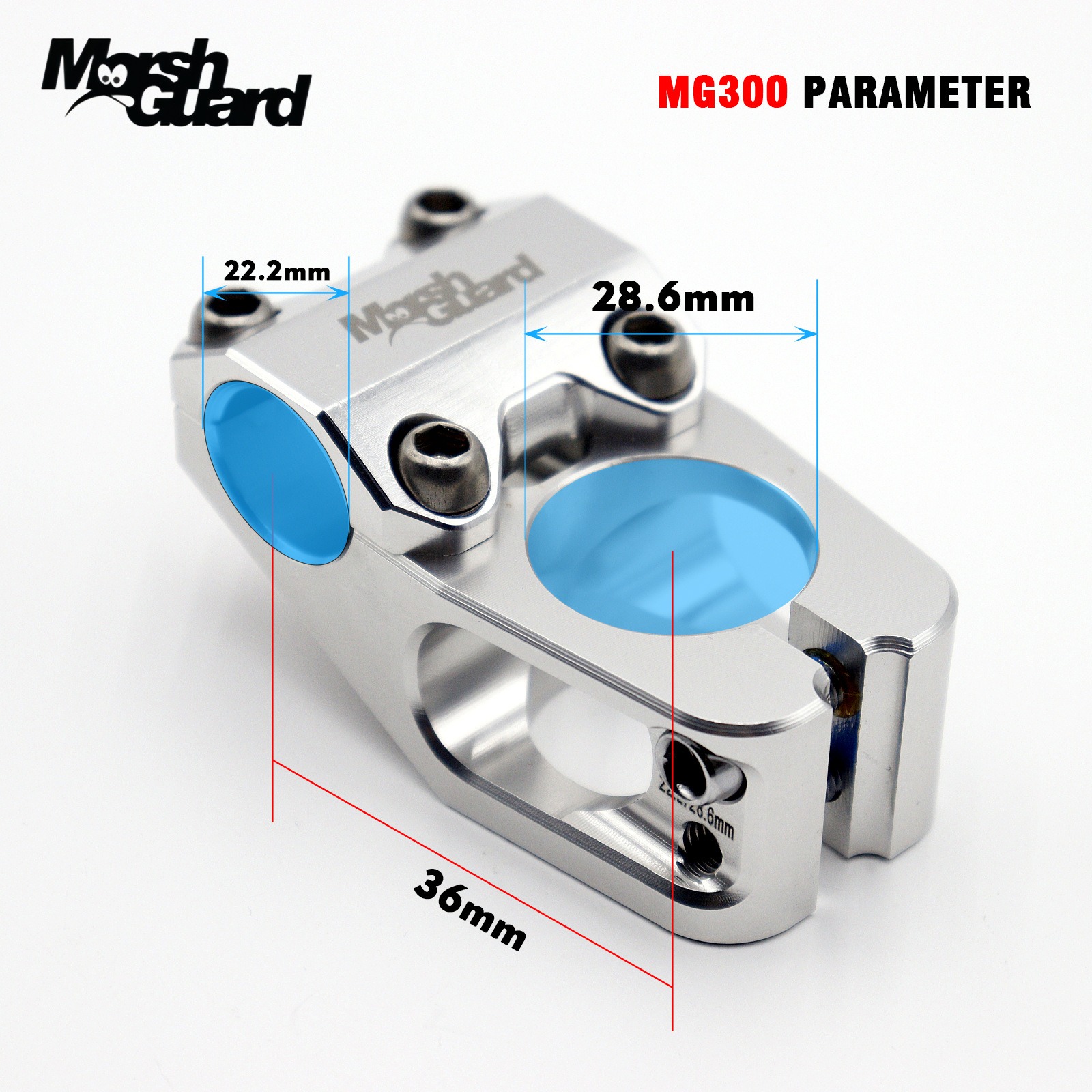 MORSH GUARD BMX Stem 22.2/28.6 - Bike Stem Riser ulasan dan harga