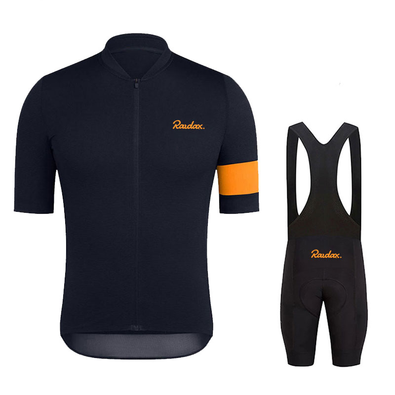 Raudax Men Short Sleeve cyclin - Padded Cycling Shorts ulasan dan harga