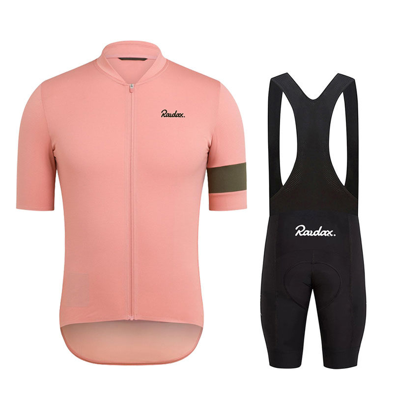 Raudax Men Short Sleeve cyclin - Padded Cycling Shorts ulasan dan harga