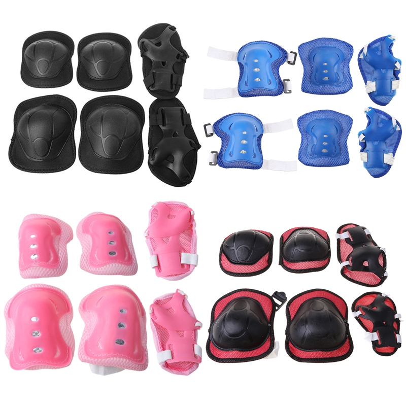 6Pcs Kids Protective Gear Set  - Cycling Gear For Kids ulasan dan harga