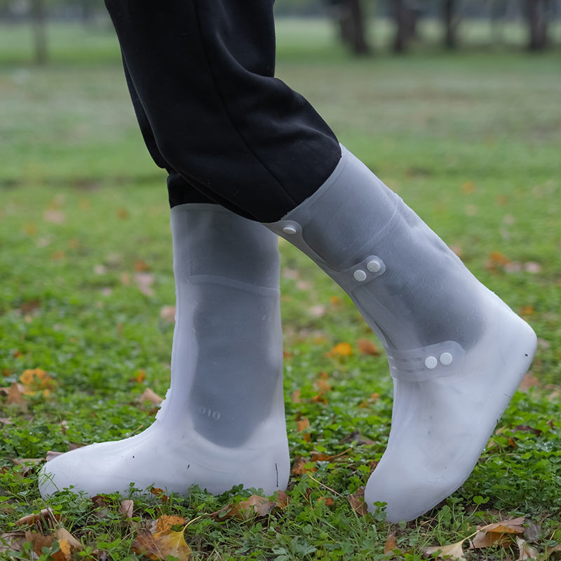 Waterproof Long High Tube Rain - Cycling Shoe Covers ulasan dan harga
