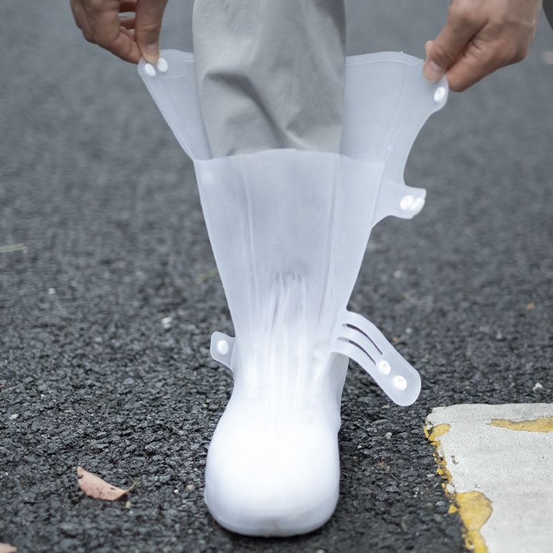 Waterproof Long High Tube Rain - Cycling Shoe Covers ulasan dan harga
