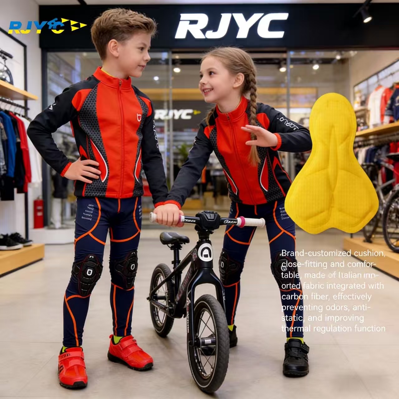 Rjyc Brand Spring and Summer C - Cycling Gear Girls ulasan dan harga