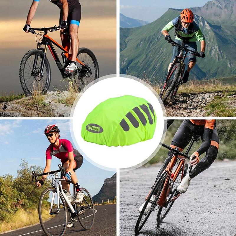 1 Pcs Bike Helmet Rain Cover W - Cycling Gear In Rain ulasan dan harga