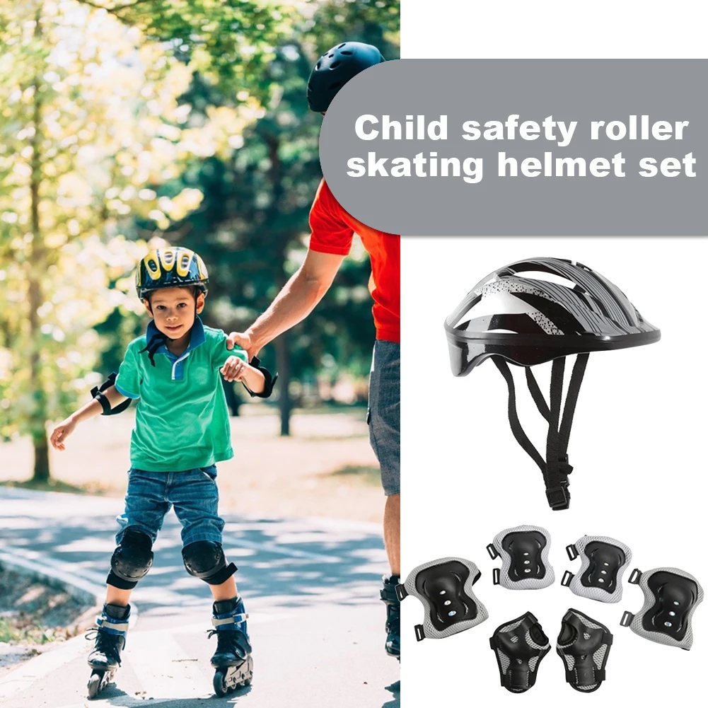 7Pcs Bicycle Sport Protective  - Cycling Gear For Kids ulasan dan harga