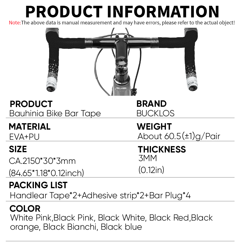 BUCKLOS EVA PU Bicycle Handleb - Bike Handlebar Tape ulasan dan harga