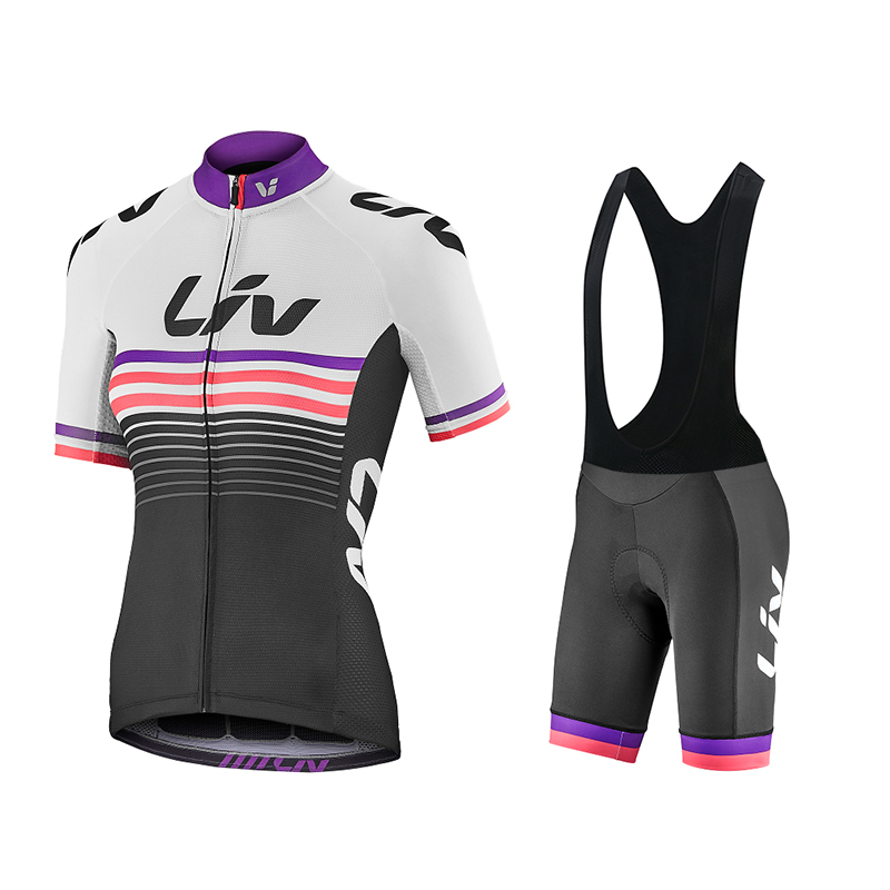 LIV Summer Cycling Jersey Bib  - Padded Cycling Shorts ulasan dan harga
